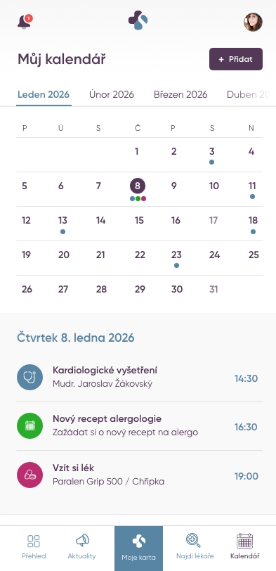 Beneosphere – screenshot aplikace